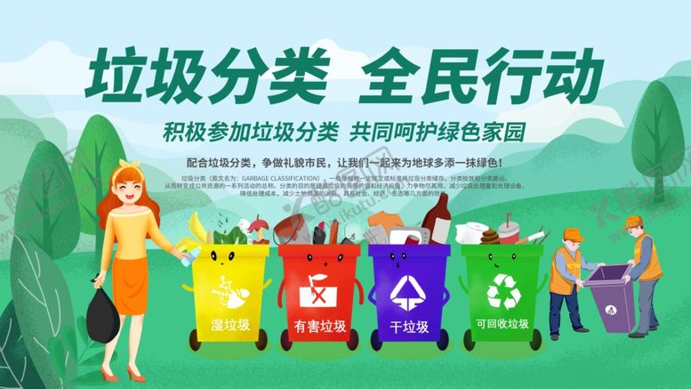 编号：90784409220111201359【酷图网】源文件下载-垃圾分类