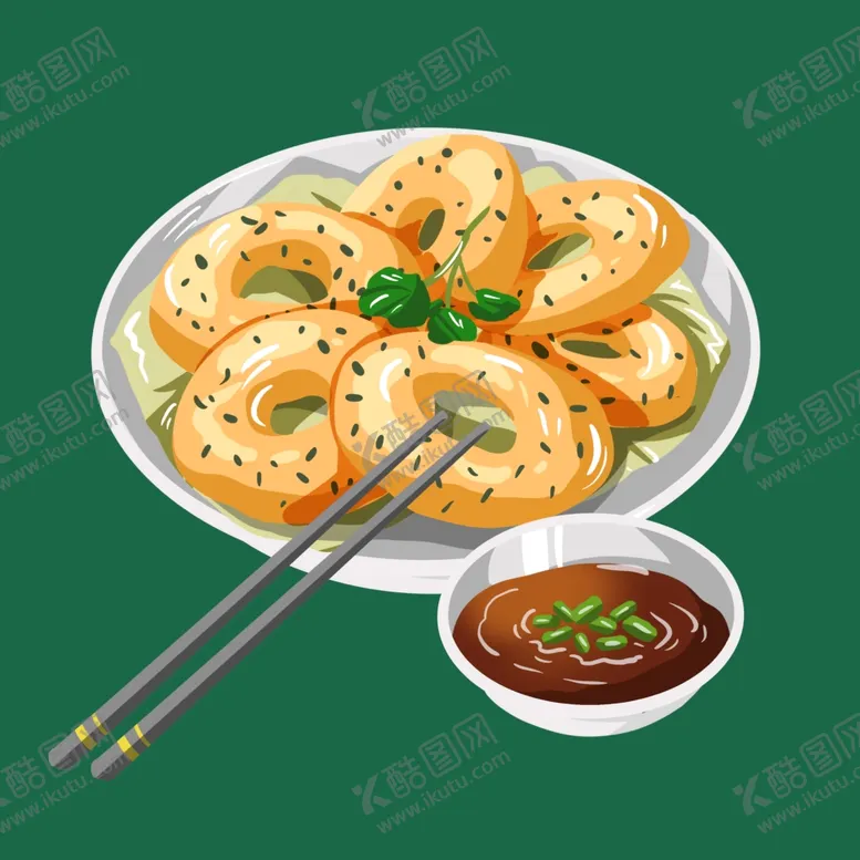 编号：57949202090029107754【酷图网】源文件下载-葱油粑粑