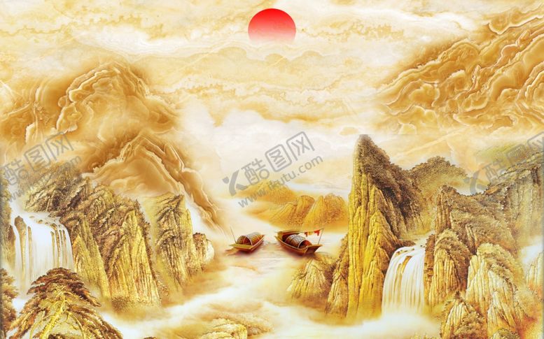 编号：79228305121343493149【酷图网】源文件下载-山水画