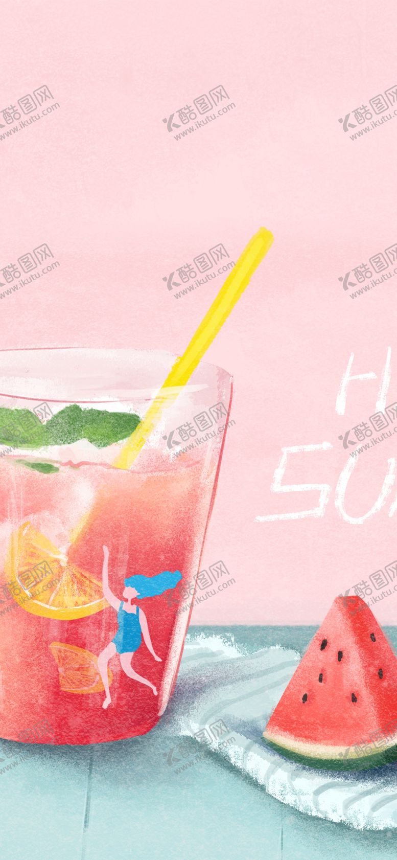 手机壁纸可爱装饰画欧式装饰画创意装饰画