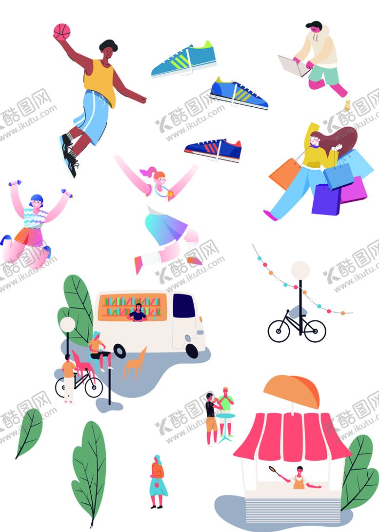 编号：36254009190725000193【酷图网】源文件下载-矢量插画人物素材