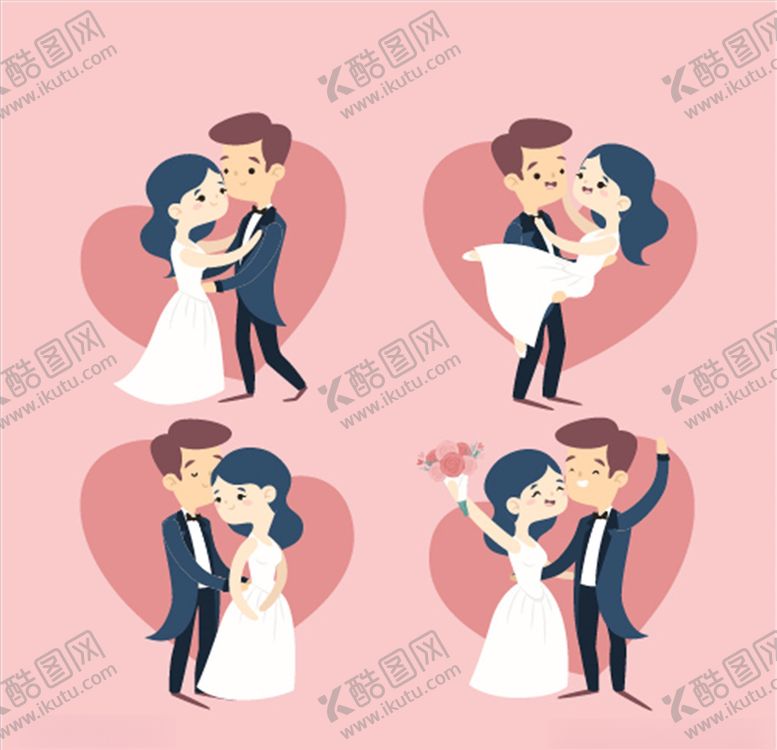 编号：58921607141609033175【酷图网】源文件下载-新郎新娘
