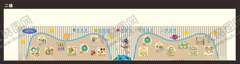编号：36935211171141473899【酷图网】源文件下载-幼儿园走廊互动墙