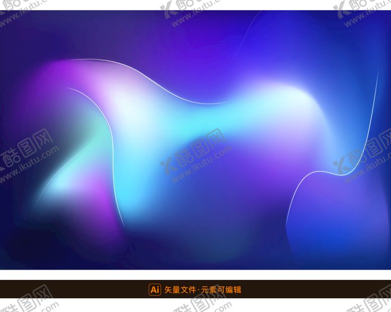 编号：61249309162320027498【酷图网】源文件下载-绚丽蓝紫渐变背景