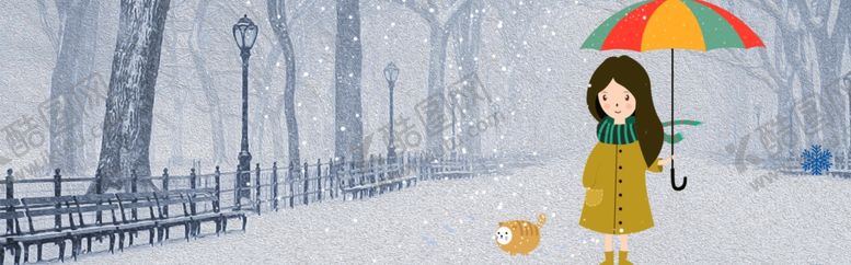 编号：27296406270959359385【酷图网】源文件下载-女孩撑雨伞