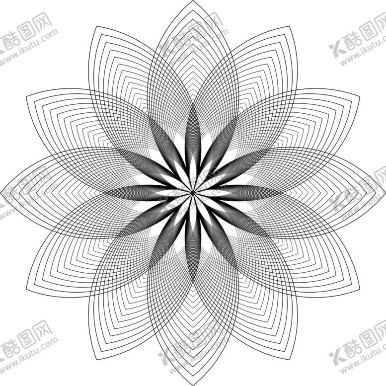 编号：72093605051220381036【酷图网】源文件下载-曼陀罗图案