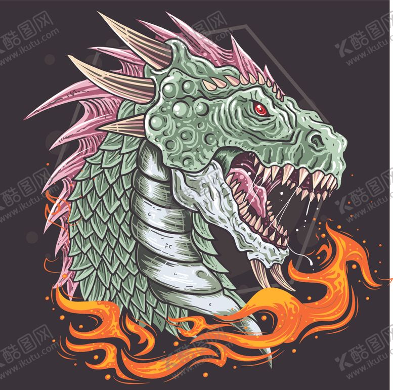 编号：71821610221339492083【酷图网】源文件下载-恐龙图标