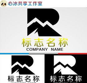 logo设计字母矢量矢量图制作