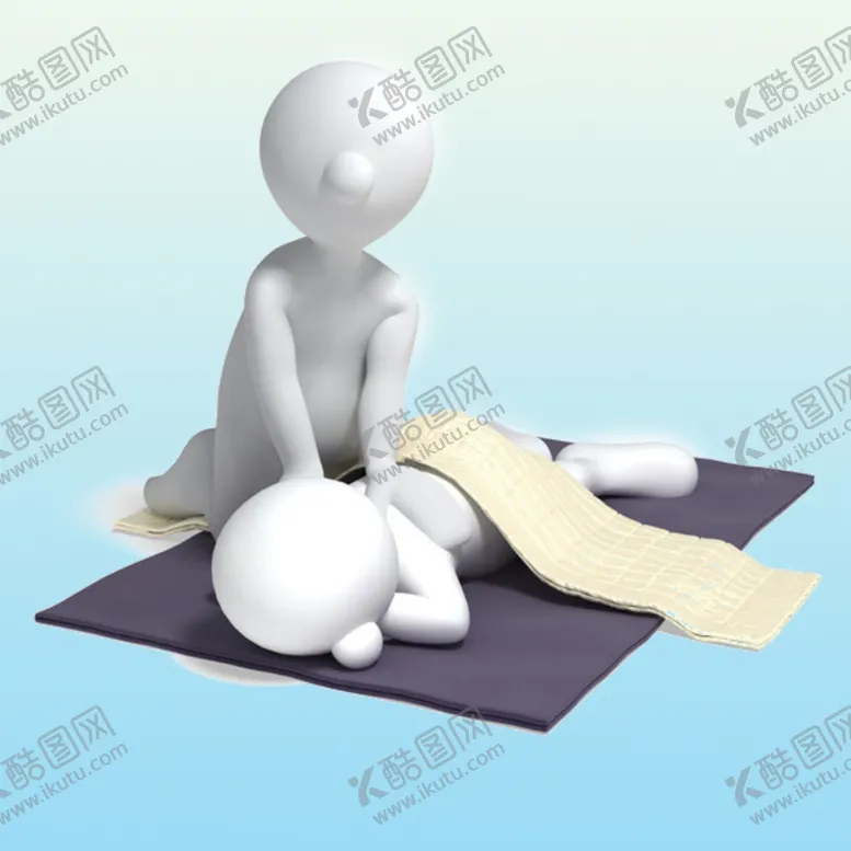 编号：91349304190348204367【酷图网】源文件下载-小人推拿按摩
