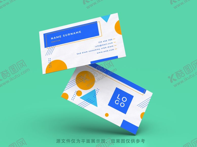 编号：69180909190155488051【酷图网】源文件下载-名片样机