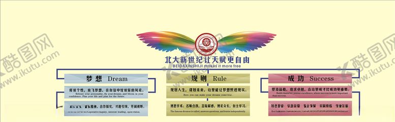 编号：78442906241556311822【酷图网】源文件下载-教育形象墙