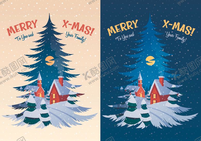 编号：95639310311923197670【酷图网】源文件下载-卡通圣诞节素材圣诞树背景设计