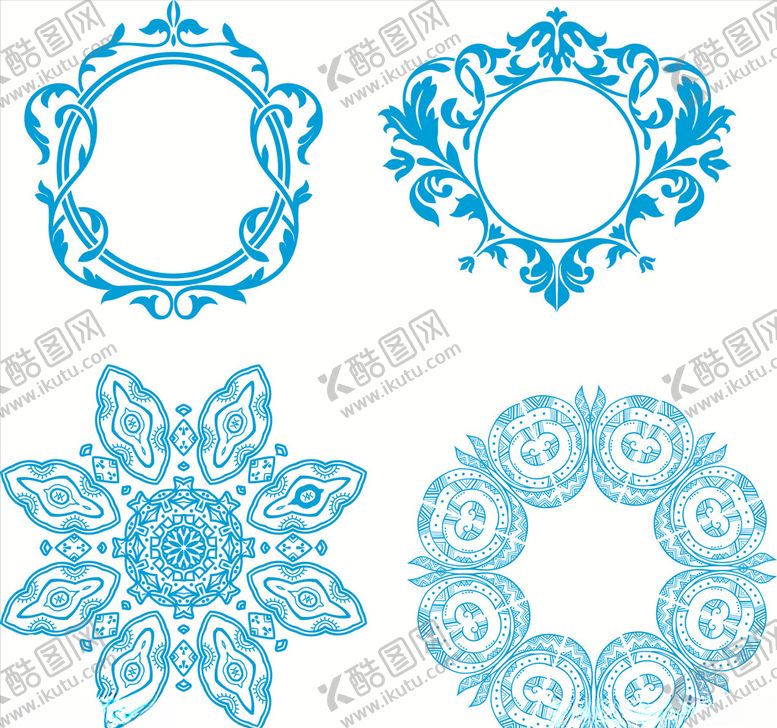 编号：32877609280030004036【酷图网】源文件下载-花纹花边