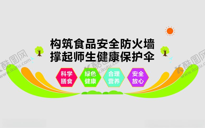 编号：92663312020835348306【酷图网】源文件下载-食品安全食堂文化节约粮食