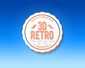 3D立体字