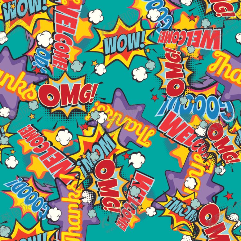 编号：13529609260638448674【酷图网】源文件下载-卡通印花