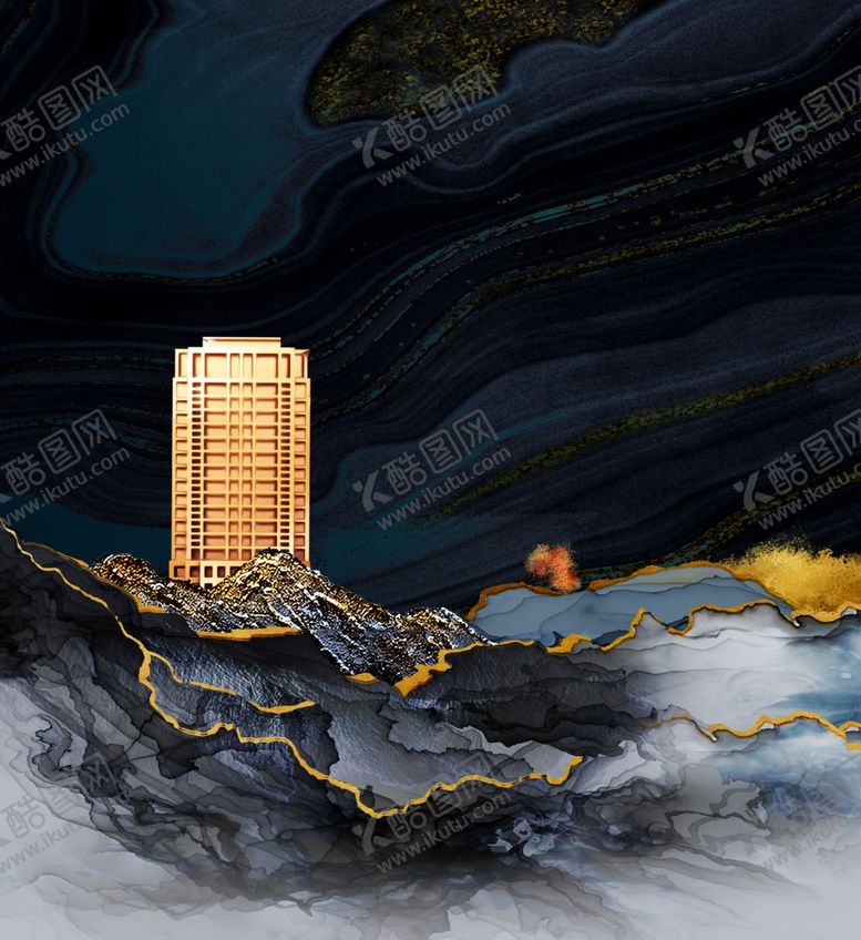 编号：12089502280424099342【酷图网】源文件下载-地产房产海报