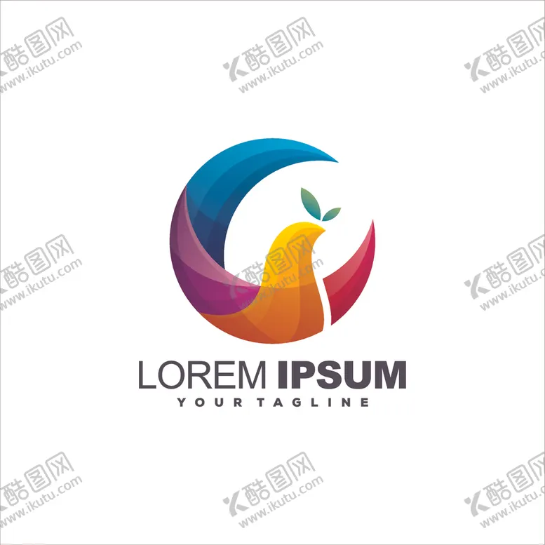 编号：96411507040410477899【酷图网】源文件下载-禽类LOGO标志