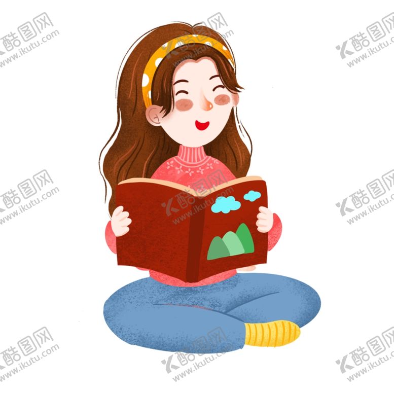 读书小女孩阅籍