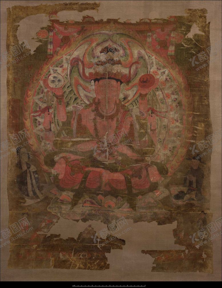 编号：17065710041059329039【酷图网】源文件下载-敦煌风格绘画图案