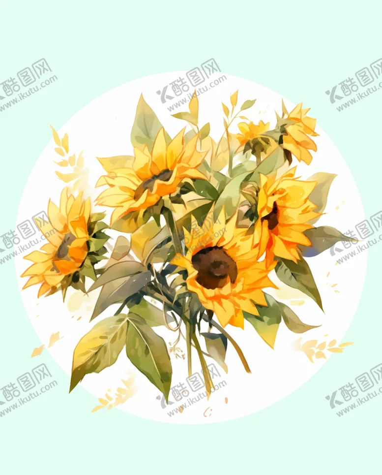 编号：61891901300839592844【酷图网】源文件下载-向日葵