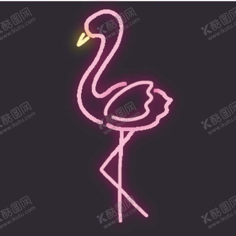 编号：69443005101038224265【酷图网】源文件下载-霓虹灯发光创意图案
