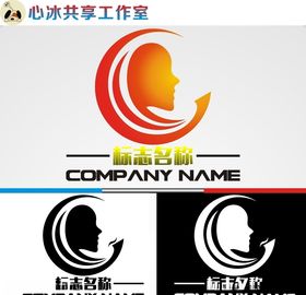 美容美发logo