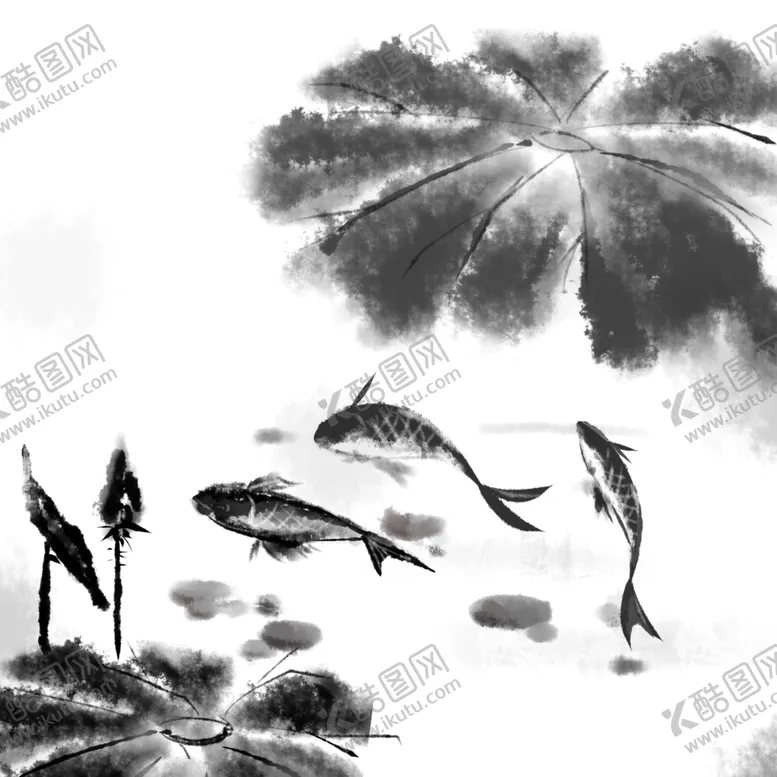 编号：83177207010601026117【酷图网】源文件下载-水墨海报素材毛笔画素材墨迹