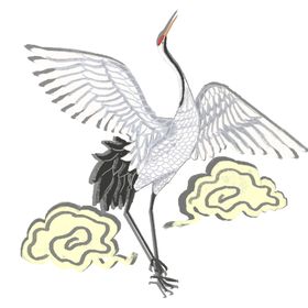 仙鹤素材