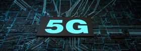 5G芯片科技商务海报