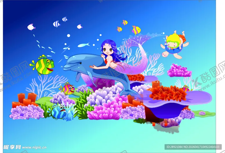 编号：82315804211435335880【酷图网】源文件下载-海底世界