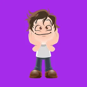 手绘儿童男孩卡通卡通
