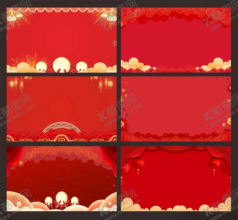 编号：75925304272034165695【酷图网】源文件下载-红色展板