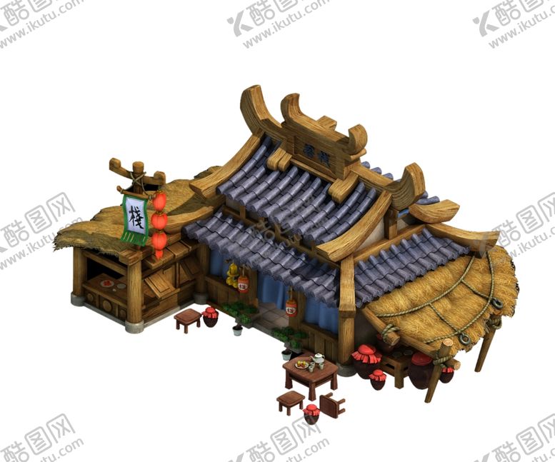 编号：17726510211917148308【酷图网】源文件下载-游戏房屋建筑物元素