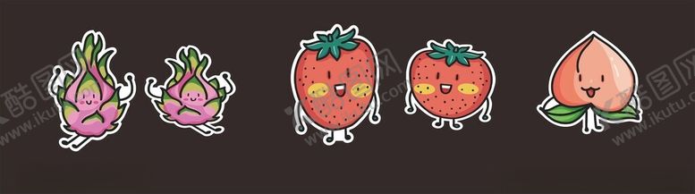 编号：51518804250345321912【酷图网】源文件下载-可爱水果造型