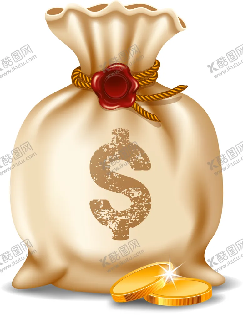 编号：34667206162214534246【酷图网】源文件下载-钱袋钱币