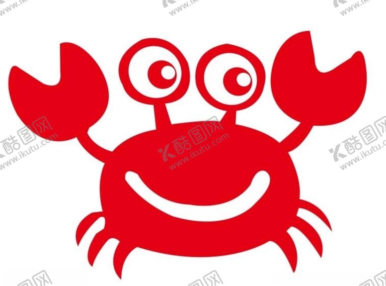 编号：93484209181457161000【酷图网】源文件下载-矢量卡通螃蟹