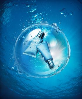 化妆品海报图片精华液补水保湿养颜护肤美