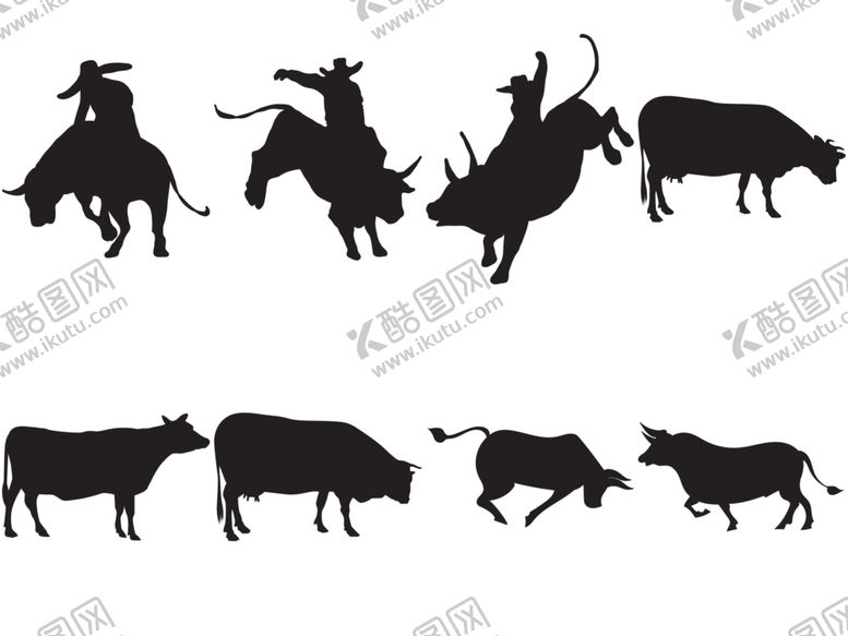 编号：14195309200511331194【酷图网】源文件下载-卡通牛