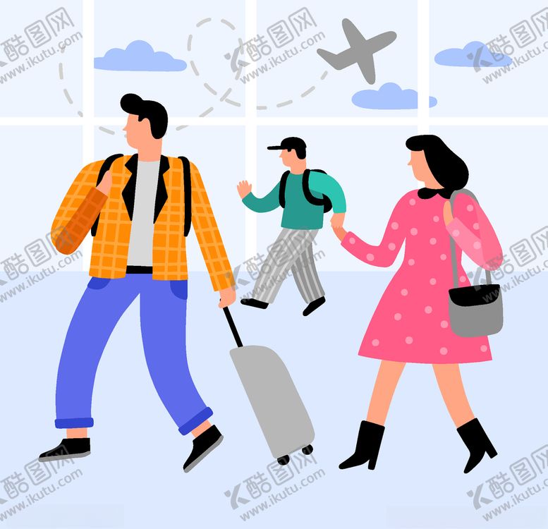 编号：61533009231539095467【酷图网】源文件下载-旅客游客