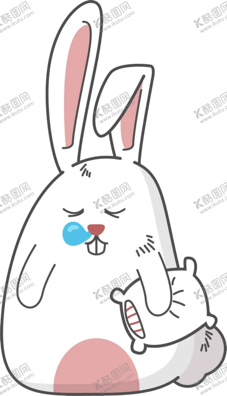 编号：91919304281439207307【酷图网】源文件下载-吃货兔子