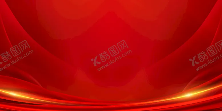 编号：89615210120319261856【酷图网】源文件下载-红色简约商务背景展板