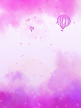 水彩风粉色背景母亲节女神节背景