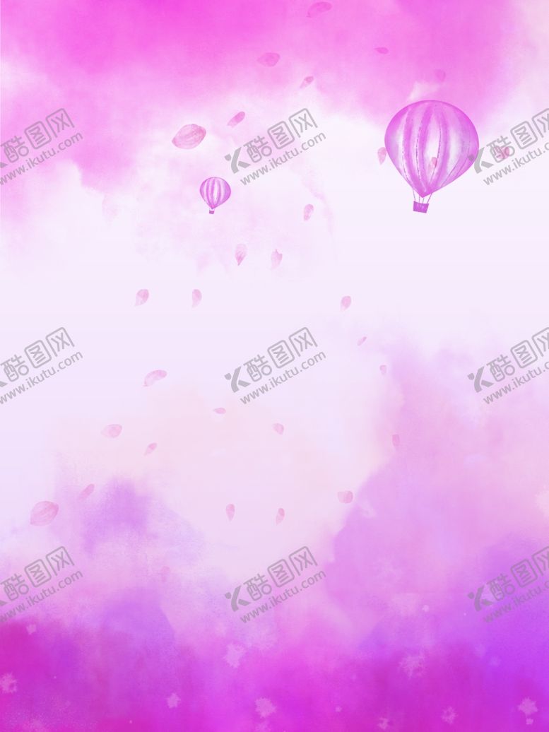 编号：17269104170440054817【酷图网】源文件下载-水彩风粉色背景母亲节女神节背景