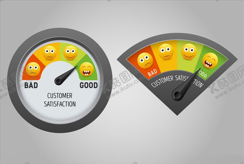 编号：12852810292327282654【酷图网】源文件下载-客户满意插画