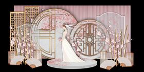 粉色婚礼主题