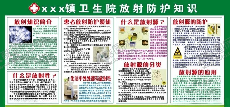 编号：87173509230606238644【酷图网】源文件下载-放射防护知识宣传展板