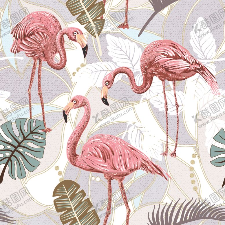 编号：19288206160028583237【酷图网】源文件下载-火烈鸟