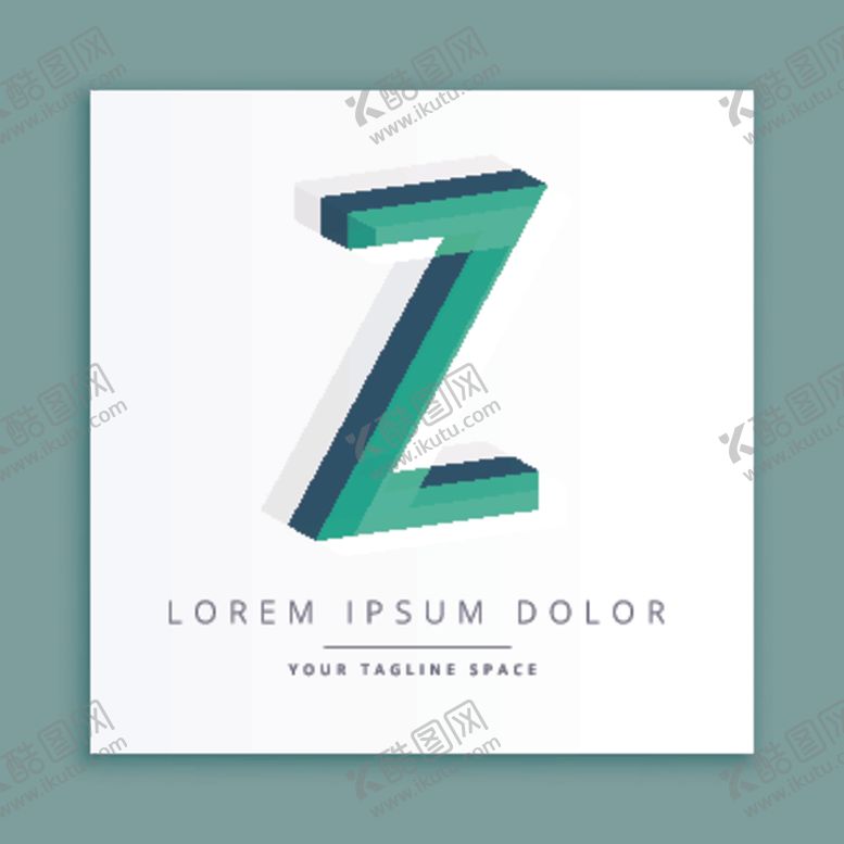 编号：59511410291459348460【酷图网】源文件下载-字母logo