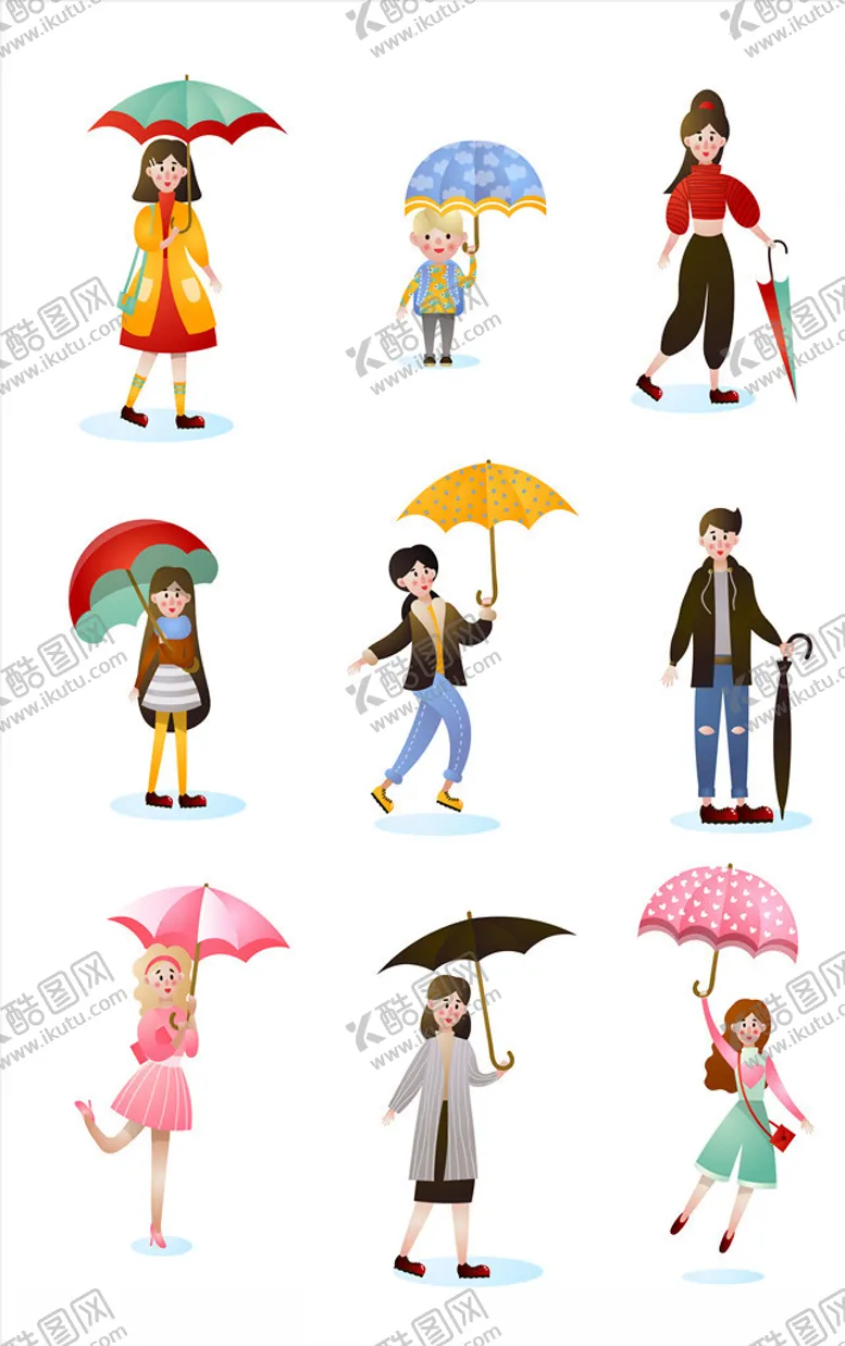 编号：31559906231404015201【酷图网】源文件下载-插画人物